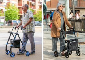 Posición y altura adecuada de un andador