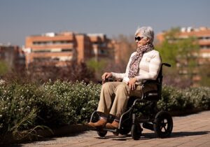 La postura más adecuada en una silla de ruedas