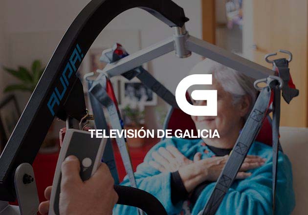La reconocida grúa Aúpa de TotalCare en televisión de Galicia