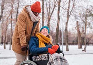Consejos para combatir el frío en silla de ruedas