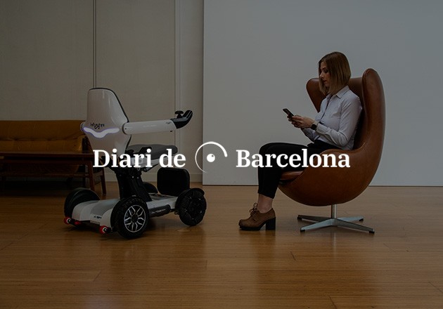 Infinity X, la primera i única cadira de rodes elèctrica que puja voreres