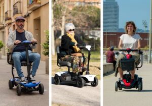 Scooters eléctricos plegables y desmontables